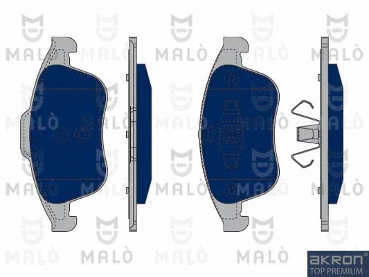 Brake Pad Set, disc brake (1050266)