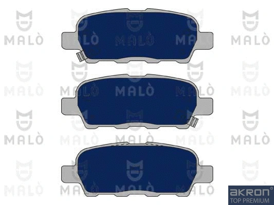 Brake Pad Set, disc brake (1050901)