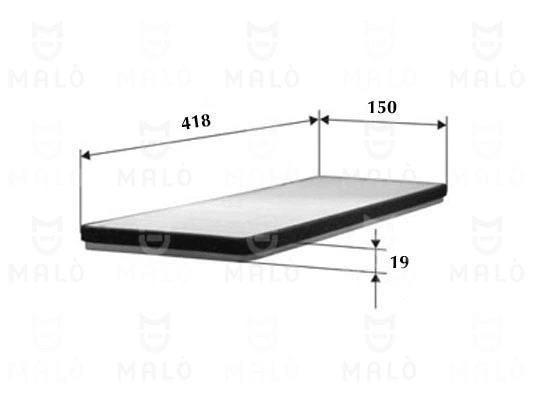 Filter, cabin air (1530011)