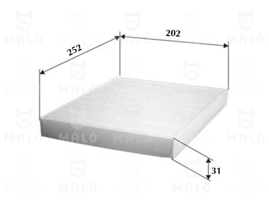 Filter, cabin air (1531851)