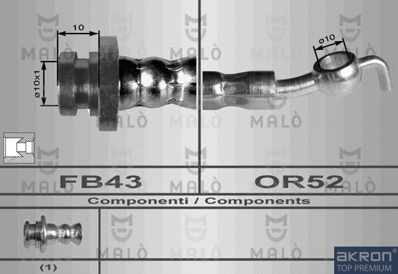 Brake Hose (80099)