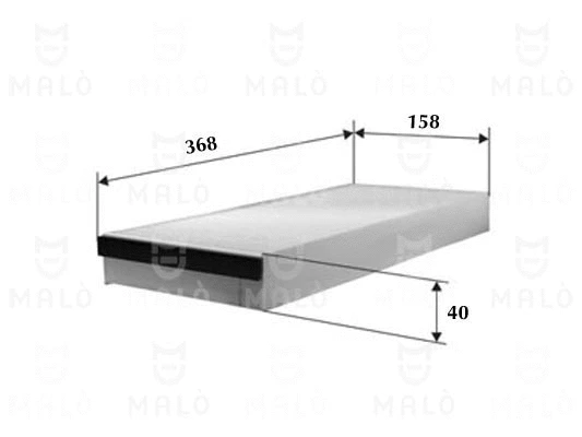 Filter, cabin air (1530331)