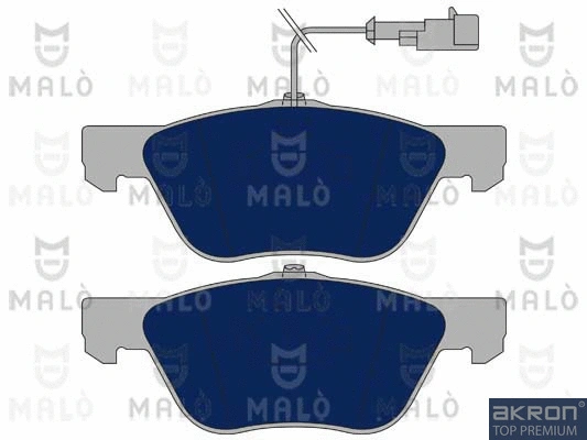 Brake Pad Set, disc brake (1050413)