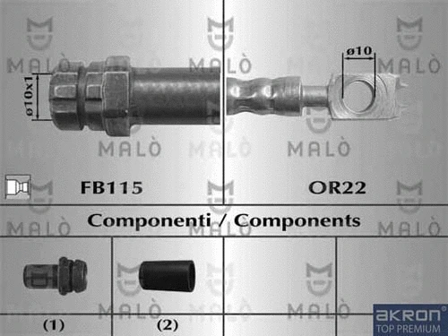 Brake Hose (81066)