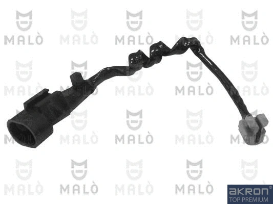 Warning Contact, brake pad wear (124048)