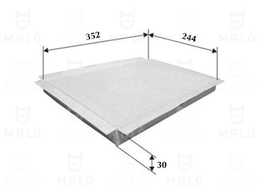 Filter, cabin air (1530051)