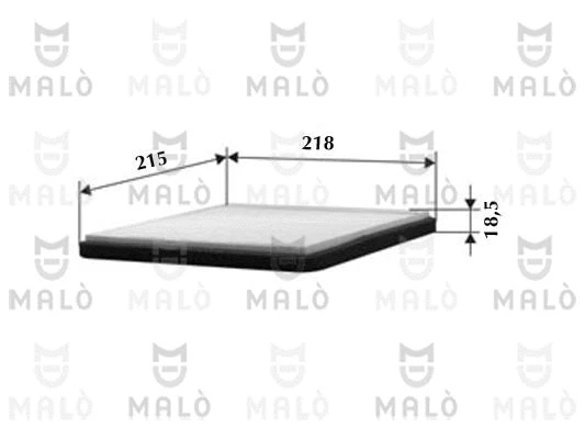 Filter, cabin air (1530501)