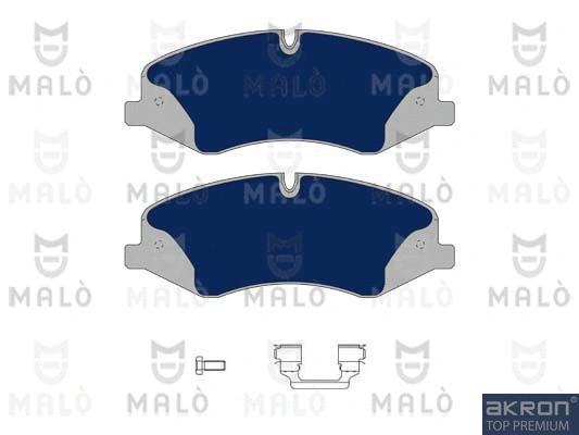 Brake Pad Set, disc brake (1051106)