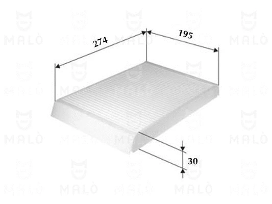 Filter, cabin air (1531451)