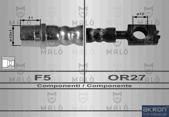 Brake Hose (8968)