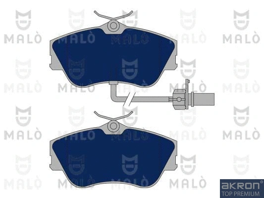 Brake Pad Set, disc brake (1050772)