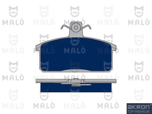 Brake Pad Set, disc brake (1050288)