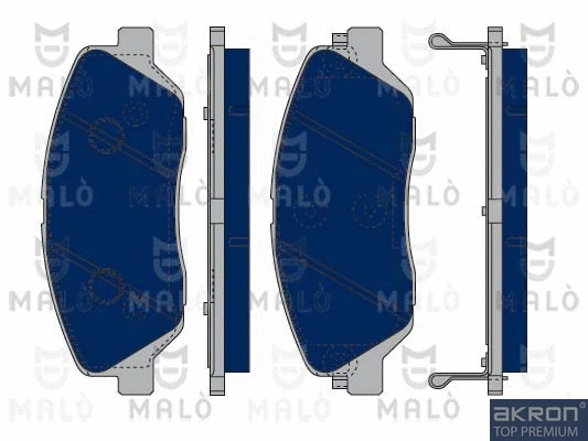 Brake Pad Set, disc brake (1050212)