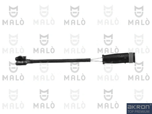 Warning Contact, brake pad wear (124065)