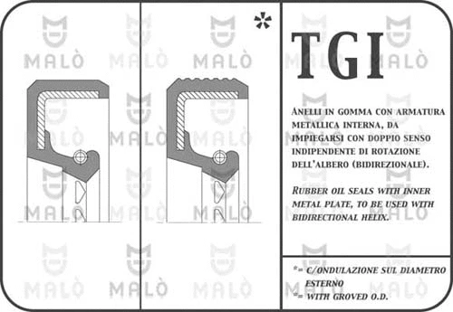 Shaft Seal, camshaft (1120IFL)
