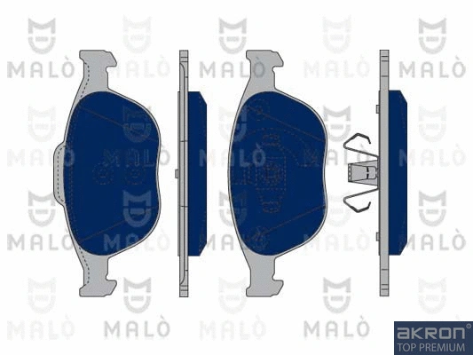 Brake Pad Set, disc brake (1050076)