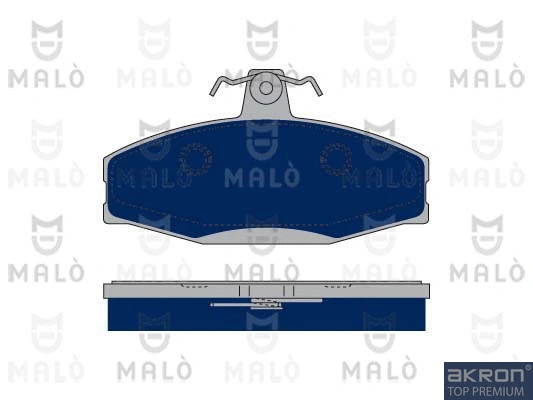 Brake Pad Set, disc brake (1050120)