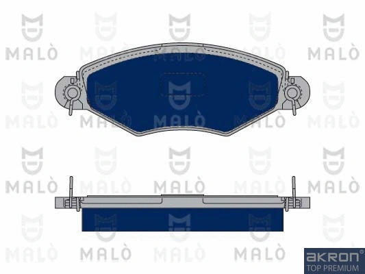 Brake Pad Set, disc brake (1050017)