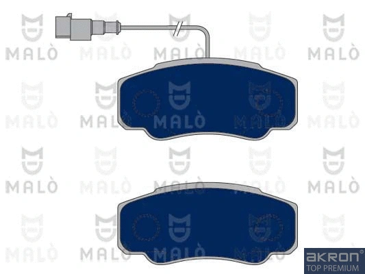 Brake Pad Set, disc brake (1050279)