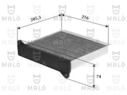 Filter, cabin air (1531482)