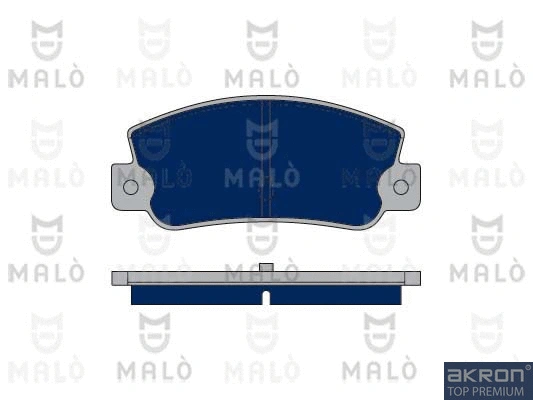 Brake Pad Set, disc brake (1050270)
