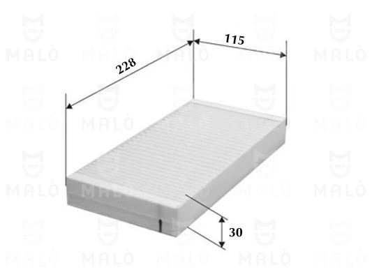 Filter, cabin air (1531691)