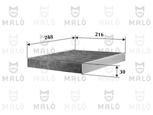 Filter, cabin air (1530472)