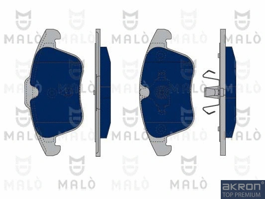 Brake Pad Set, disc brake (1050245)
