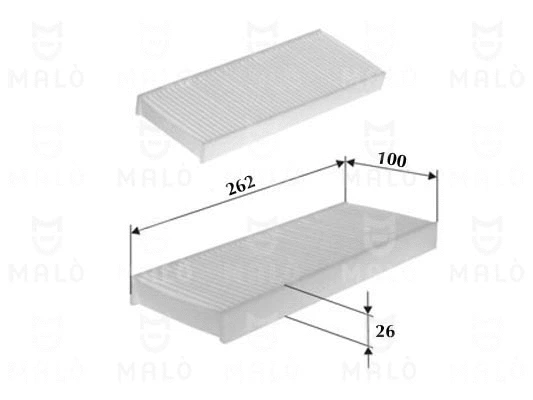 Filter, cabin air (1531581)
