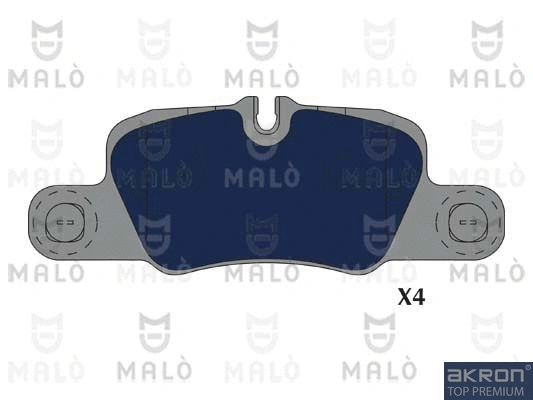 Brake Pad Set, disc brake (1051266)