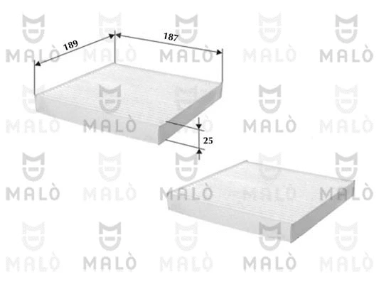Filter, cabin air (1532181)
