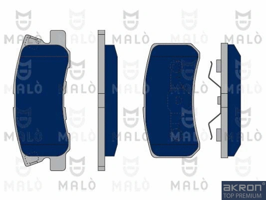 Brake Pad Set, disc brake (1050353)