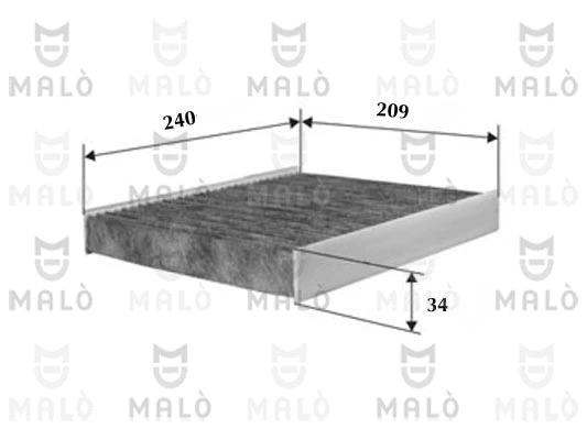 Filter, cabin air (1530982)