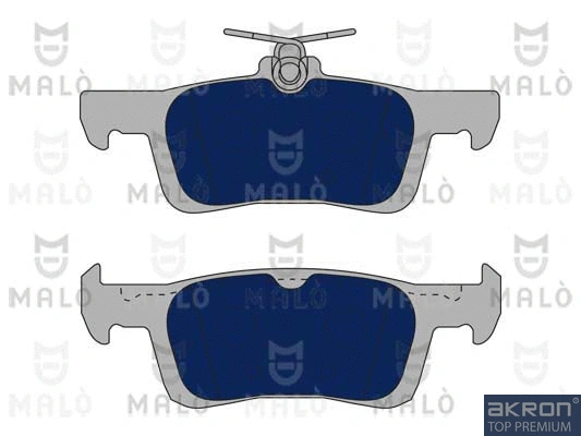 Brake Pad Set, disc brake (1051165)