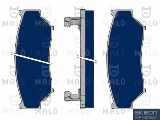Brake Pad Set, disc brake (1050060)