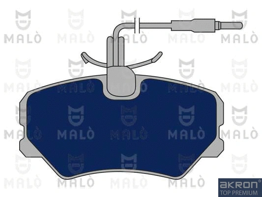 Brake Pad Set, disc brake (1050650)
