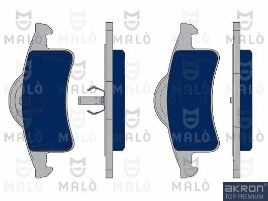 Brake Pad Set, disc brake (1050004)