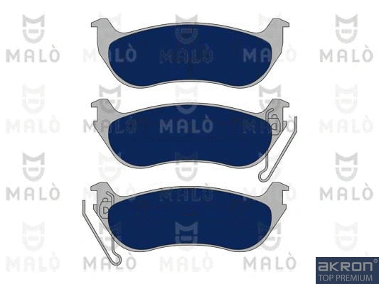 Brake Pad Set, disc brake (1051099)