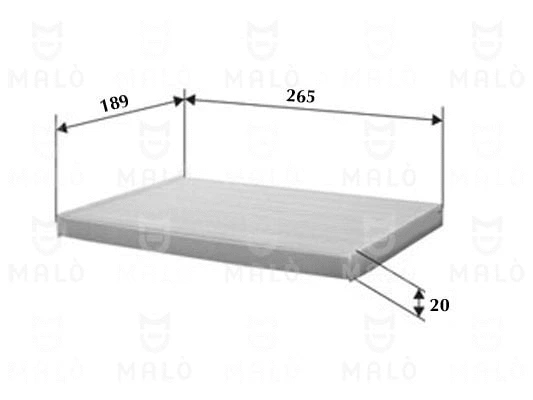 Filter, cabin air (1531591)