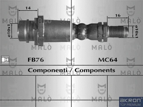 Brake Hose (80946)