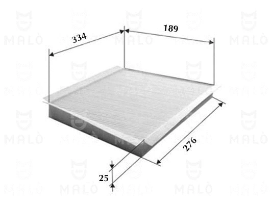 Filter, cabin air (1531951)