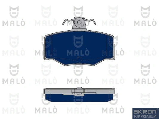 Brake Pad Set, disc brake (1050289)