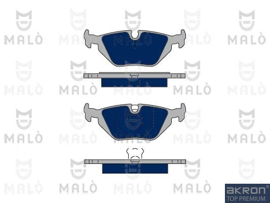 Brake Pad Set, disc brake (1050162)