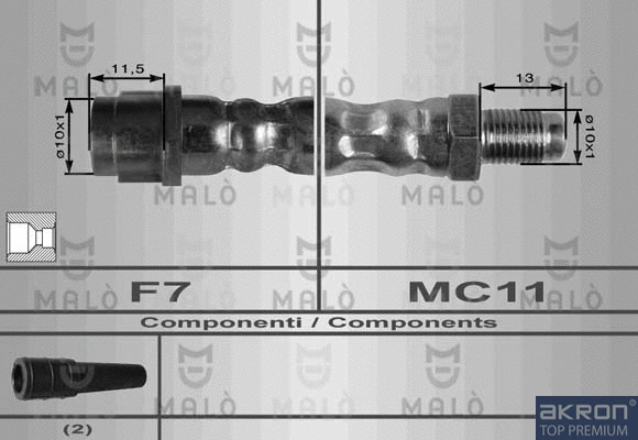 Brake Hose (8927)