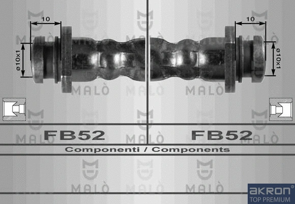 Brake Hose (8933)
