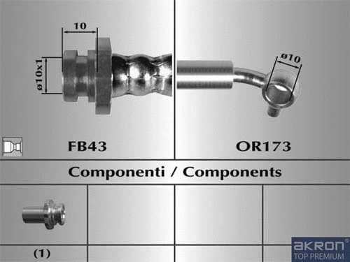 Brake Hose (80931)