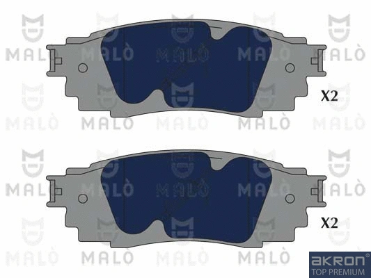 Brake Pad Set, disc brake (1051190)