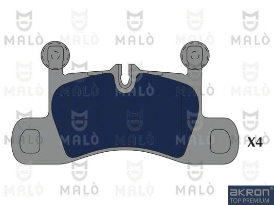 Brake Pad Set, disc brake (1051352)