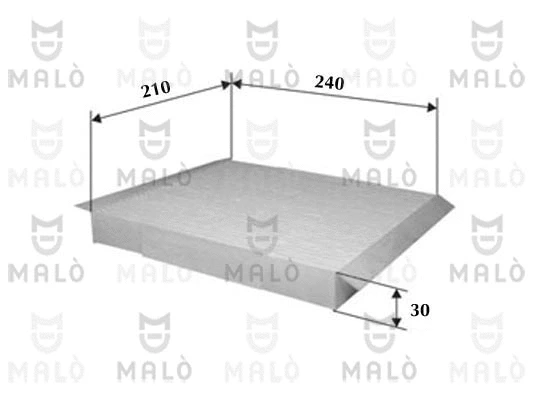 Filter, cabin air (1530901)
