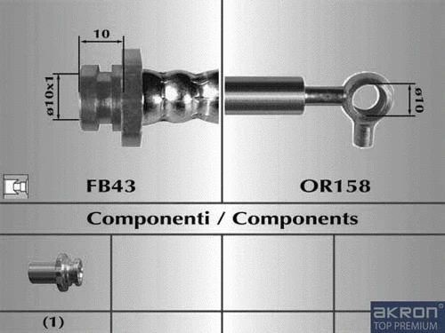 Brake Hose (80927)